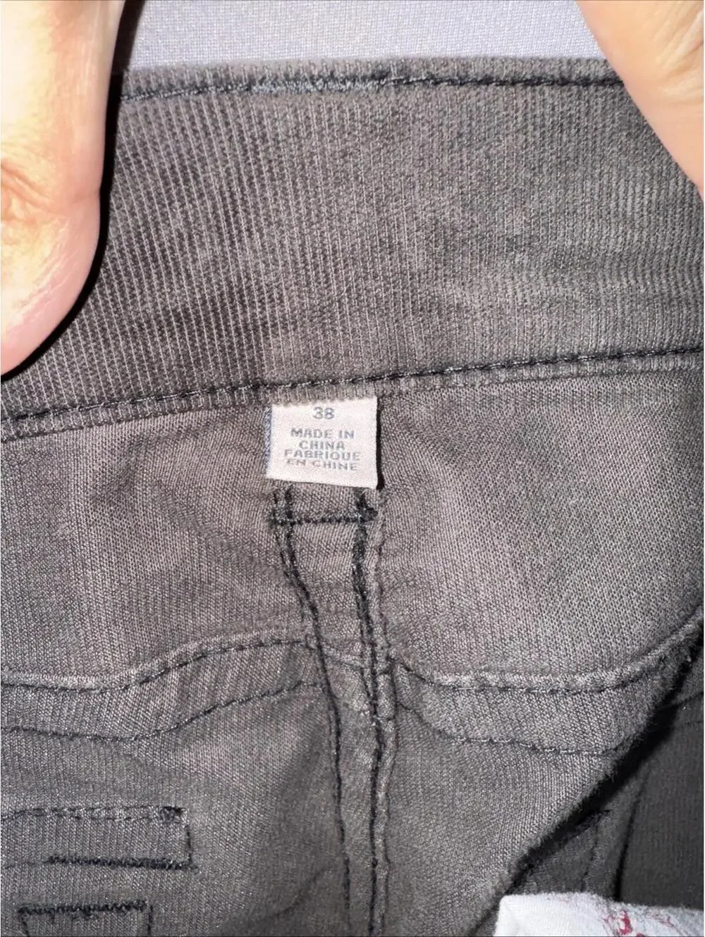 True Religion Pants Mens 38 Ricky Corduroy Straight Grey Y2K